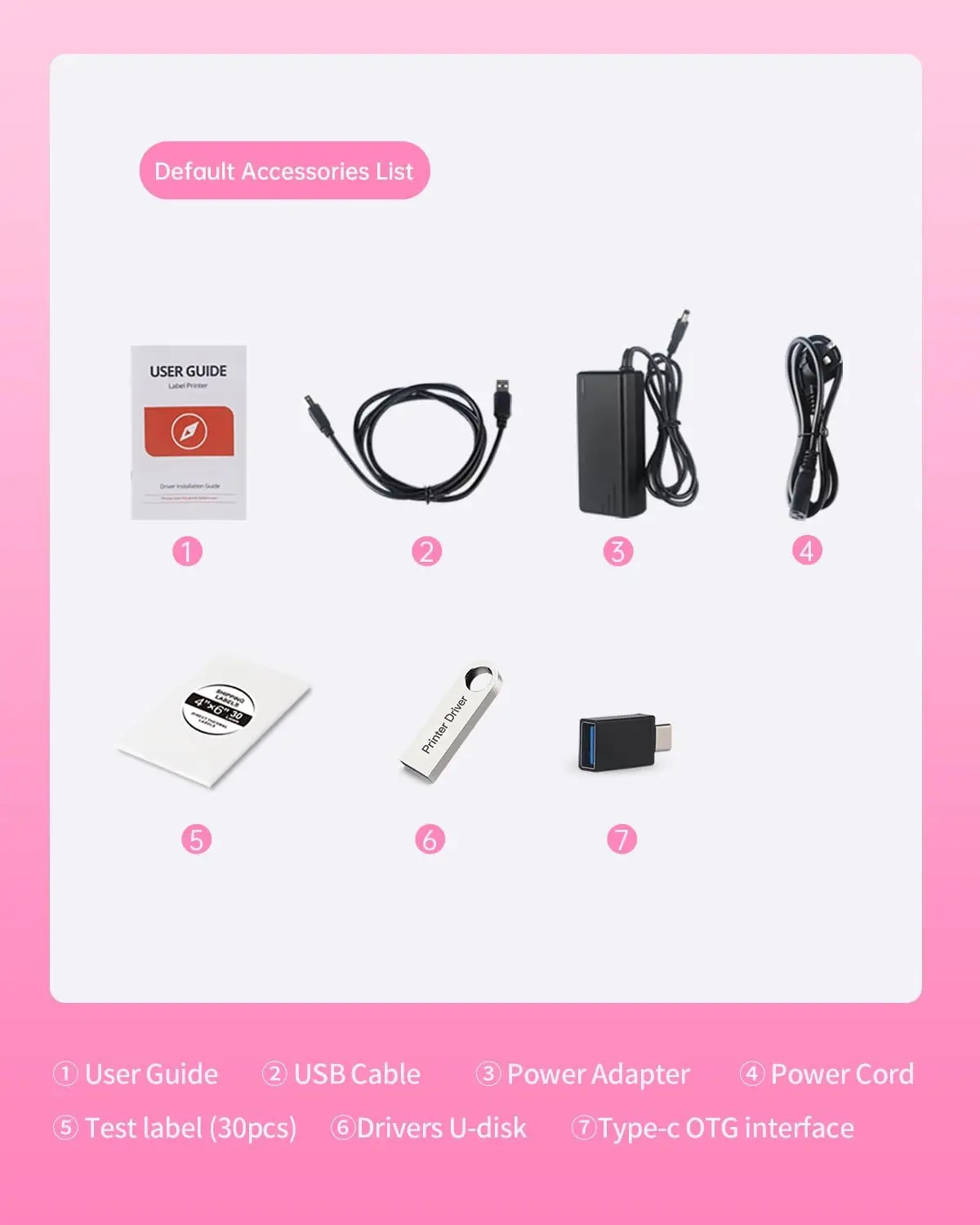 طابعة ملصقات حرارية بلوتوث، لاسلكية 4x6 للشحن، تعمل مع iPhone، Android، Mac، Windows، Etsy، eBay، Shopify، USPS #6