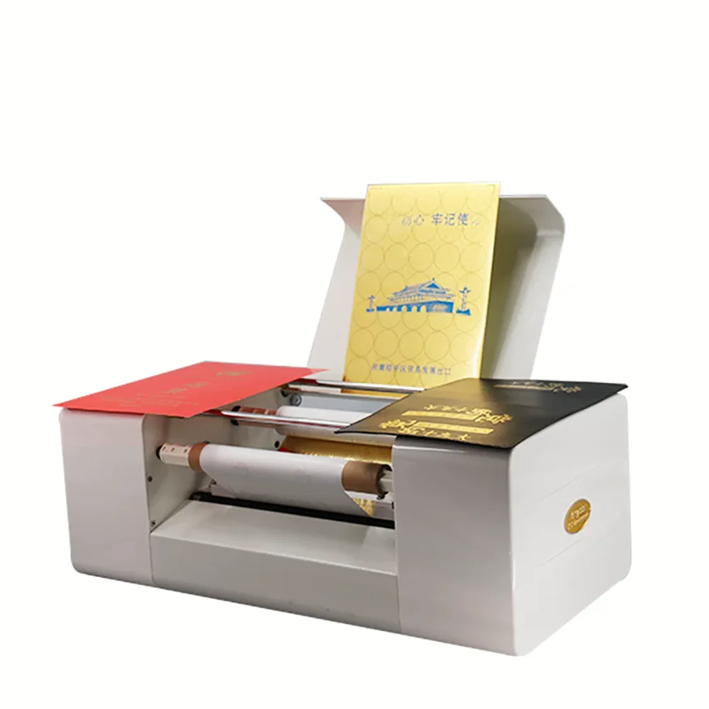 360C Digital Typesettless Hot Stamping Machine, Automatic Paper Feeding, Memory Function, A3 Format, Invitation Card