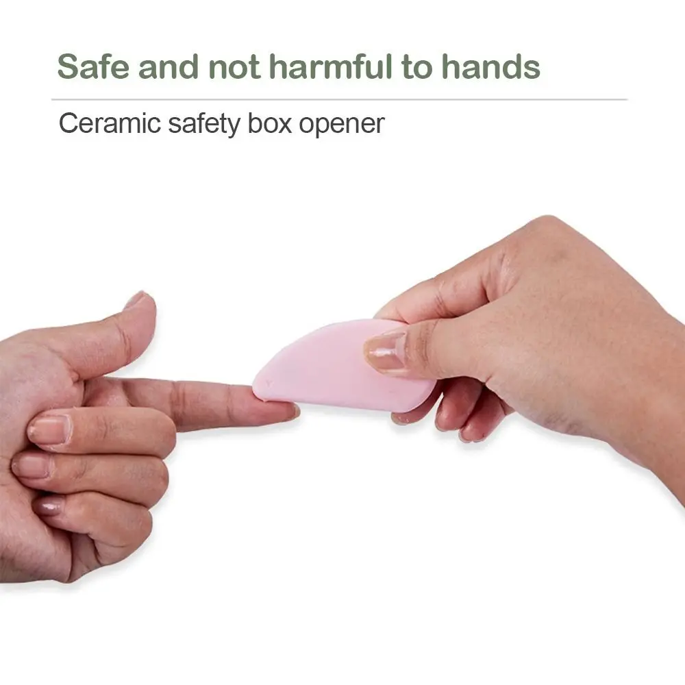 Mini Ceramic Blade Safety Cutter Plastic Knife Box Cutter Package Opener Opener Coupon Cutter Scrapbooking Cutting Tools