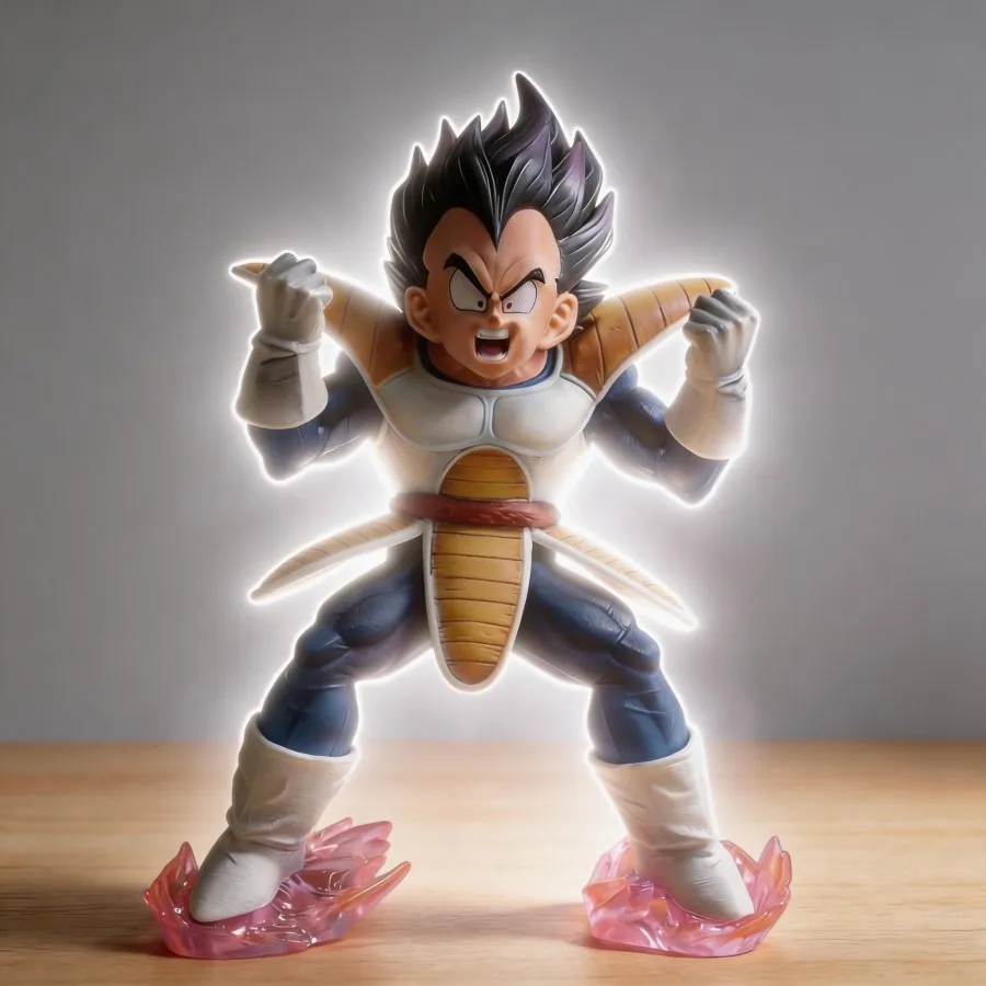 

Коллекционная фигурка Вегеты и Бульмы из аниме Dragon Ball, 22 см - со сменными головой и руками