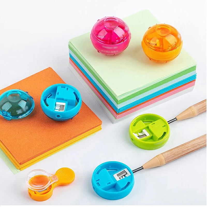 1 Pc Cute Mini 2.0mm Pencil Lead Sharpener Double Hole School Office Supply Stationery Kids Gift