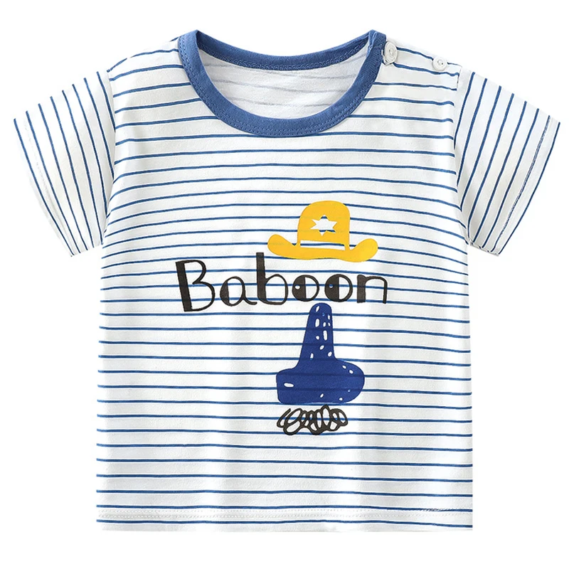 

baby boys Short Sleeve Graphic T shirt Toddler Boy's Short Sleeve Tshirt