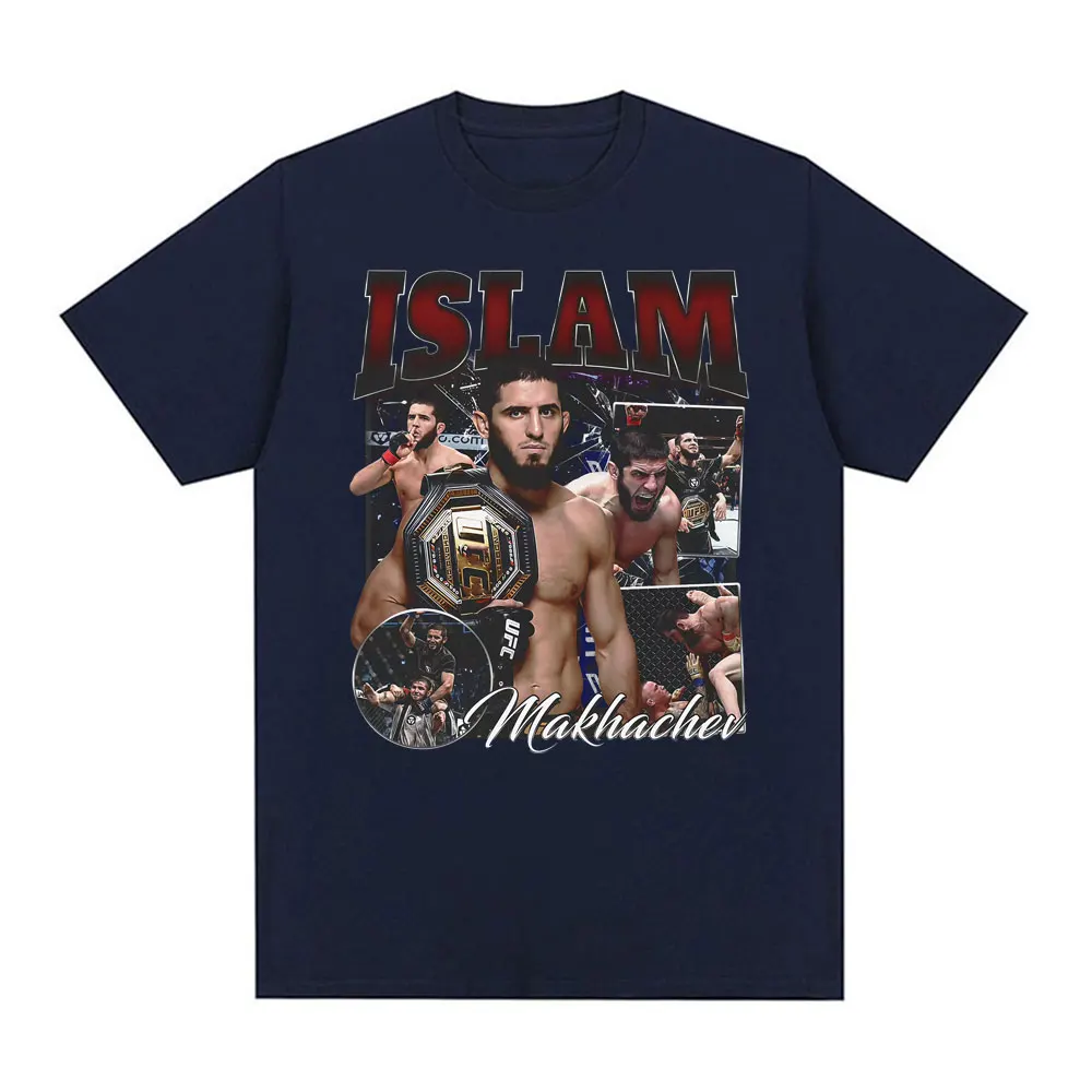 Limited Islam Makhachev Graphic T Shirt Men Women Fashion Gothic Cool Classic T-shirts Man Casual Oversized Short Sleeve T-shirt