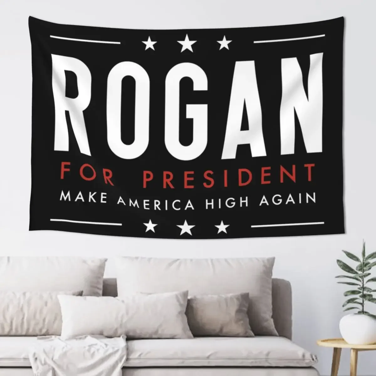 

Joe Rogan for President Tapestry Room Decor For Girls Aesthetic Decoration Home Decoration Tapestry