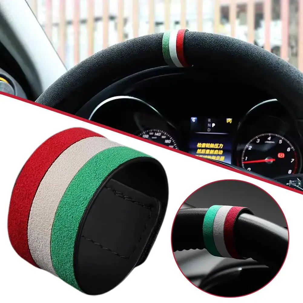 

Универсальный автомобильный усилитель рулевого колеса, индивидуальное украшение для выравнивания центра, рулевое управление к нормальному возврату, маркировочное колесо I1W7