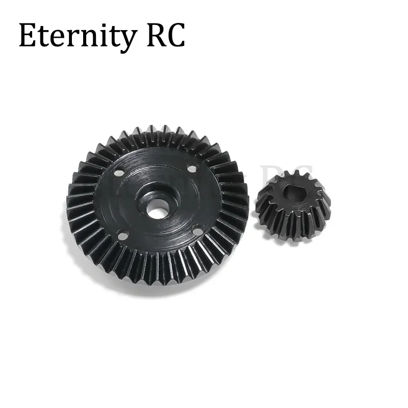 Boîtier différentiel en métal et Kit de mise à niveau d'engrenage droit d'engrenage principal en acier pour Tamiya TT02 TT02B XV02 1/10 échelle RC voiture améliorée