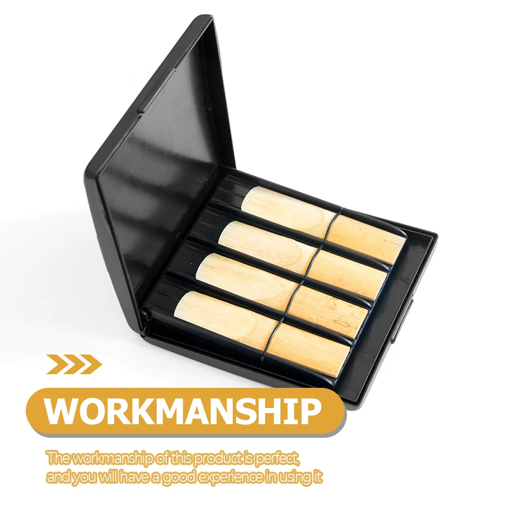 

Premium Abs Oboe Reed Box Waterproof Reed Holder Portable Storage Case For Oboe Saxophone Reeds Carrying Container Black