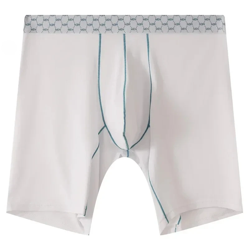 

Men's Bugle Boxy Underwear Contrasting Leg Trunks Cotton Breathable Sweat Absorption shorts Mid Rise U Convex Pouch Boxer Briefs