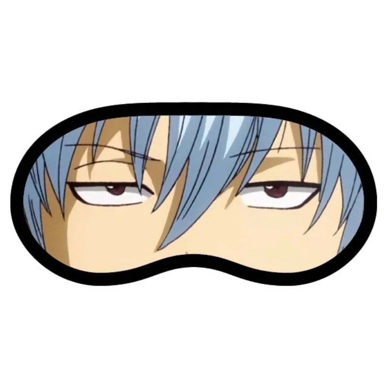 Anime Gintama Cosplay Eye Mask Okita Sougo Cartoon Fashion Personality Eyepatch DIY 9.5cm Elastic Belt Travel Sleep Eyeshade