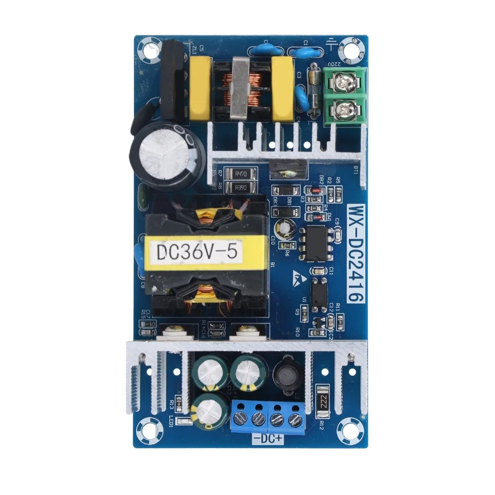 WXDC2416 AC to DC Power Supply Module AC 100‑240V to DC 36V 5A 180W Switching Power Supply Board Stable Performance High Power