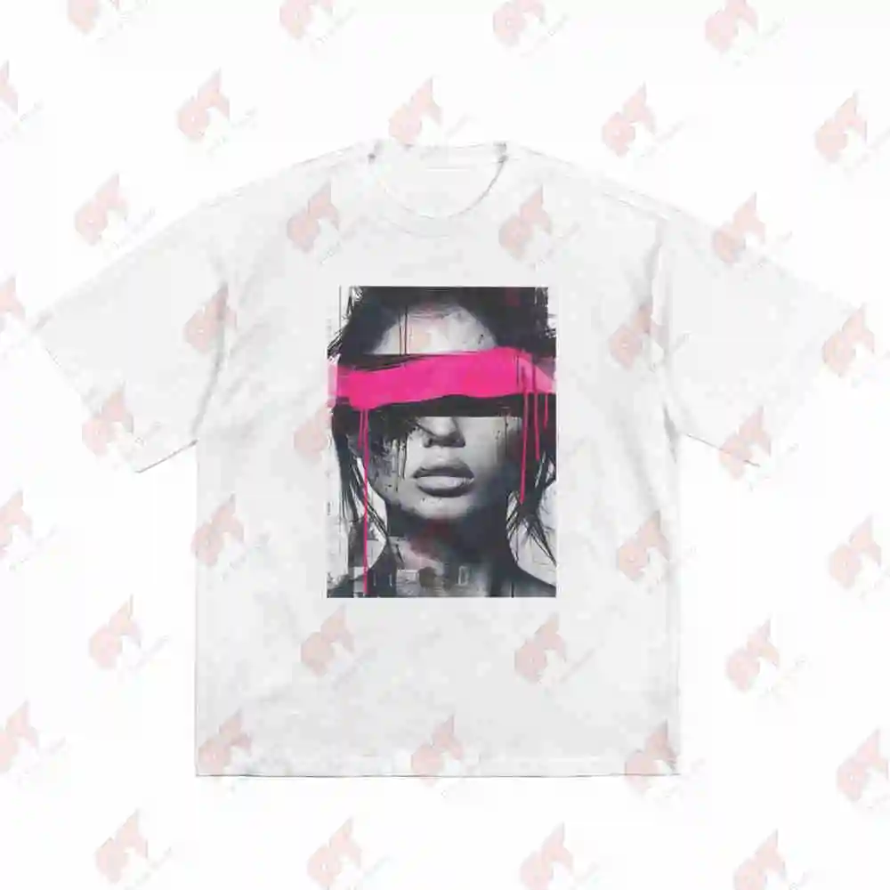 Street Art Short Sleeve Tee 100% Cotton T-Shirt