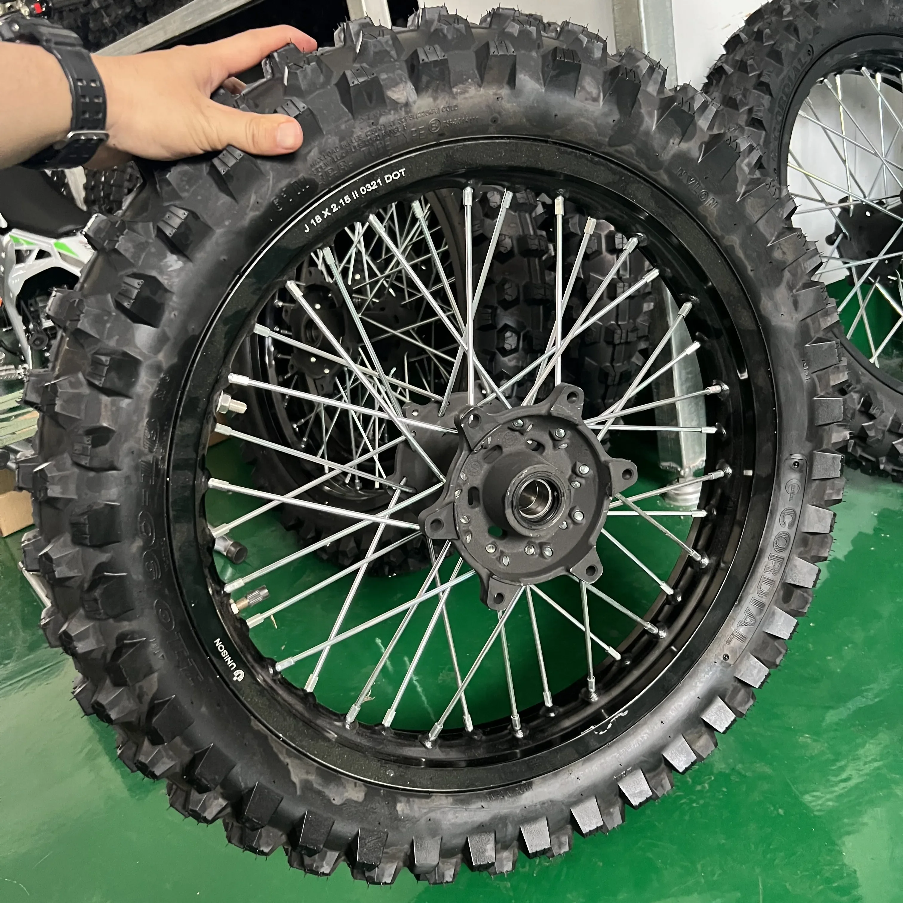 ForNew High Quality 21inch +18inch Front and Rear Off Road Wheels Tries Spare Parts for EM/TYE Electric Dirt Bike Motorcycle