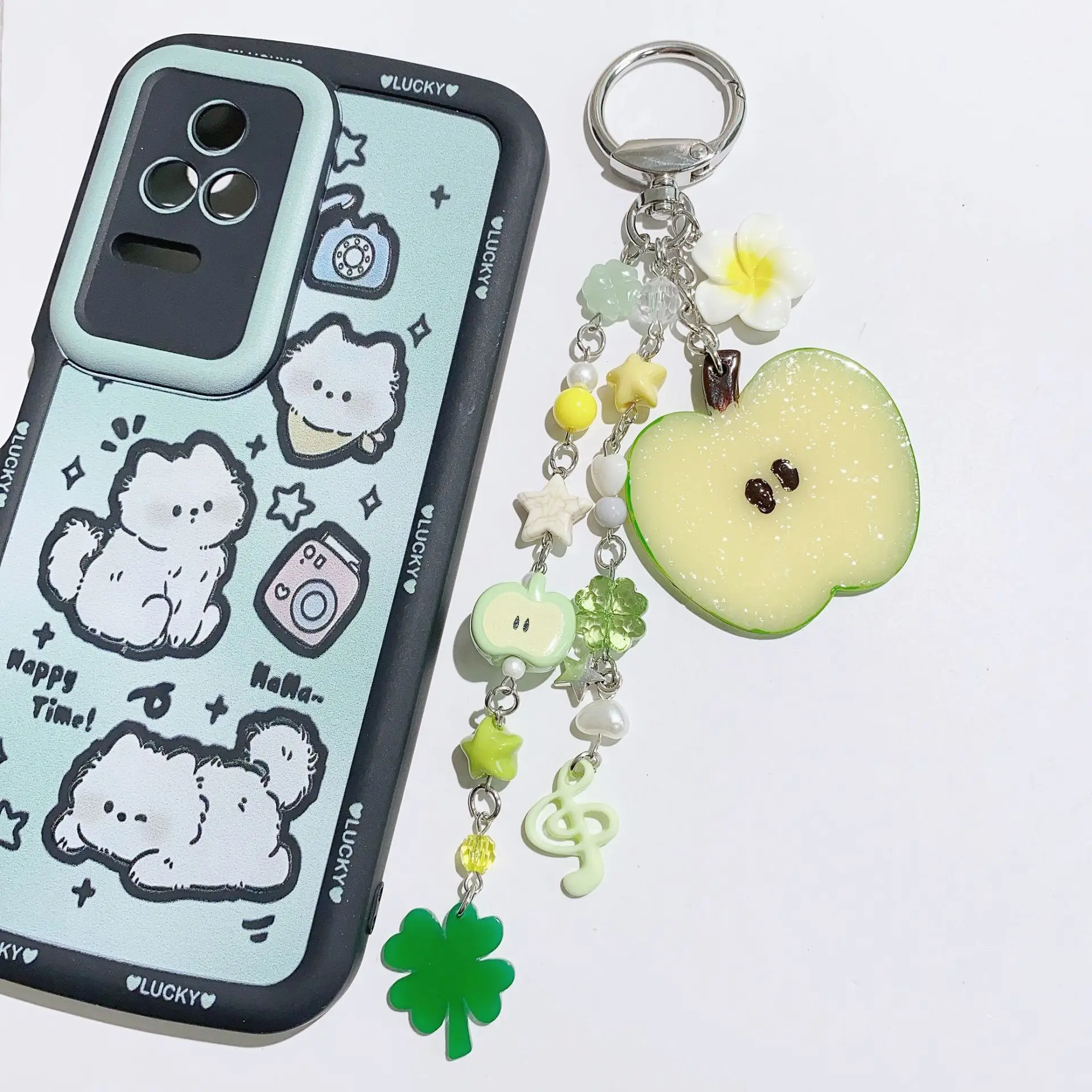 Rural Lolita Accessories Creative Cute Simulation Fruit Apple Slices Bag Hanging  Bag Wear Matching Gift Decorations 2026