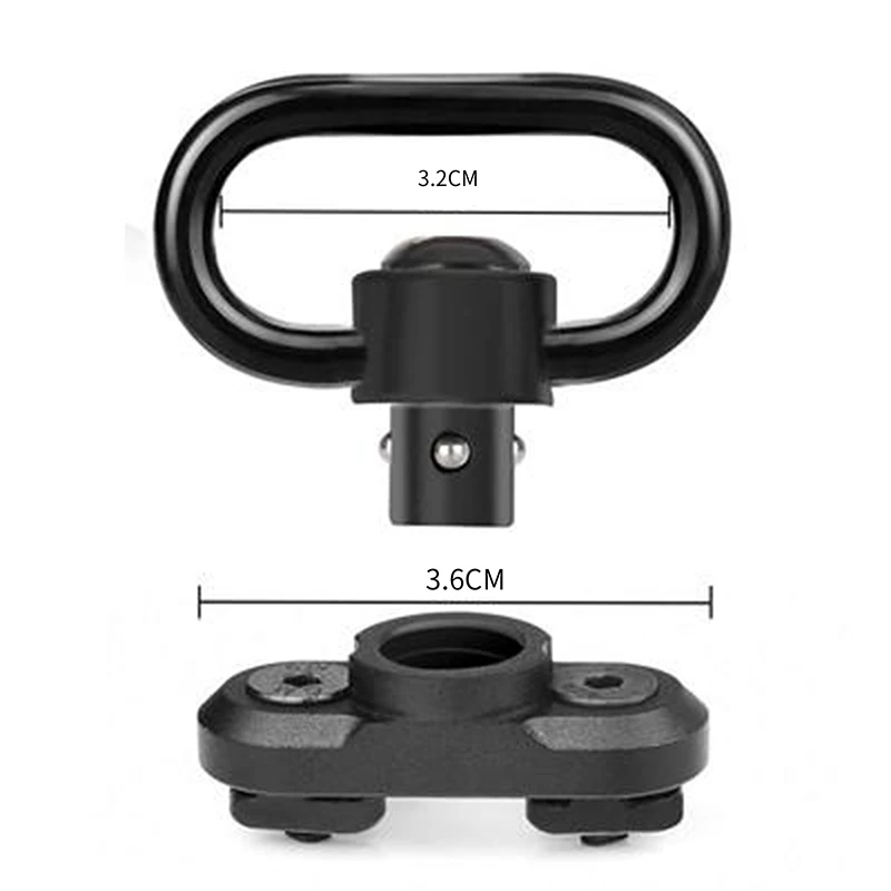 Adaptador de montaje giratorio liberación rápida para correa - imagen 2
