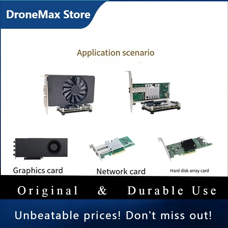 DroMa40Gbps External GPU Dock 3.4 Port For Thunderbolt Compatibility For Pcie Graphics Card Support RX4090 RX6900 For Laptop