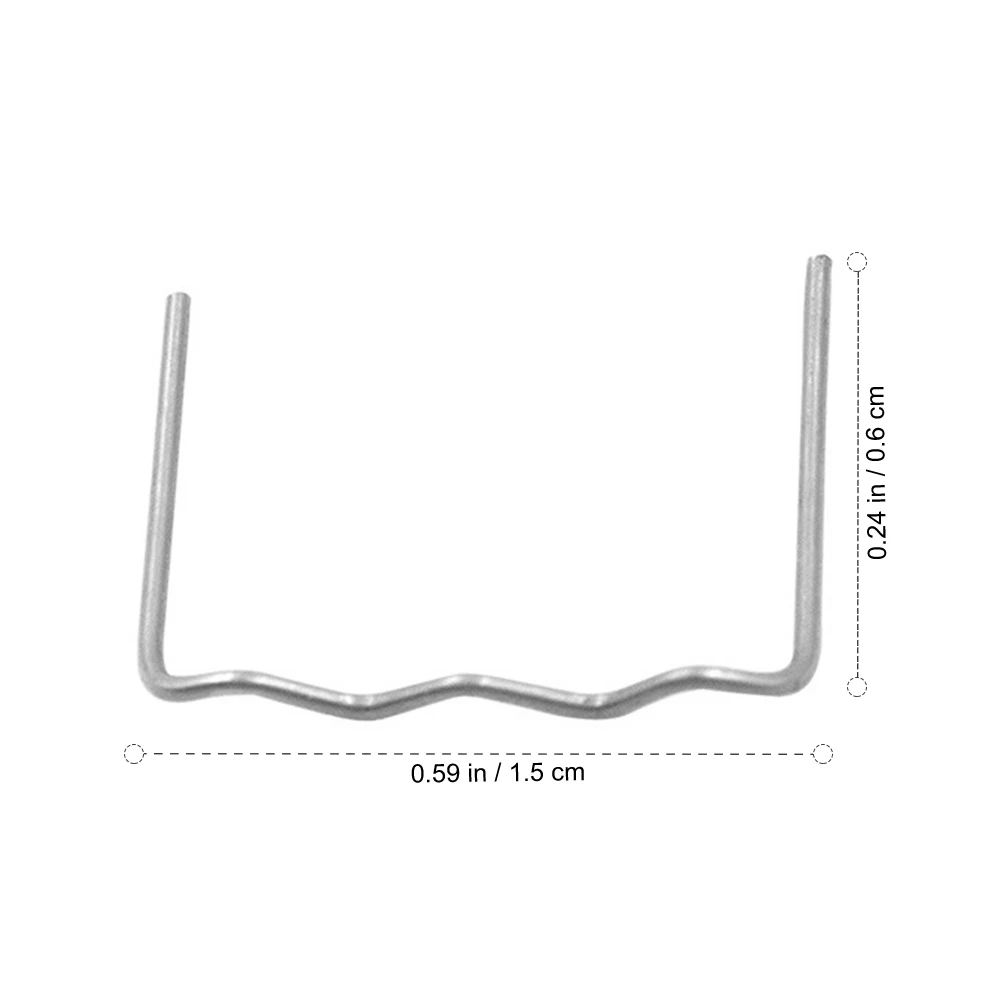 

500pcs Welding Repair Staples Low Melting Point High Hardness Car Bumper Repair Tool Automotive Welding Rods Hot Stapler