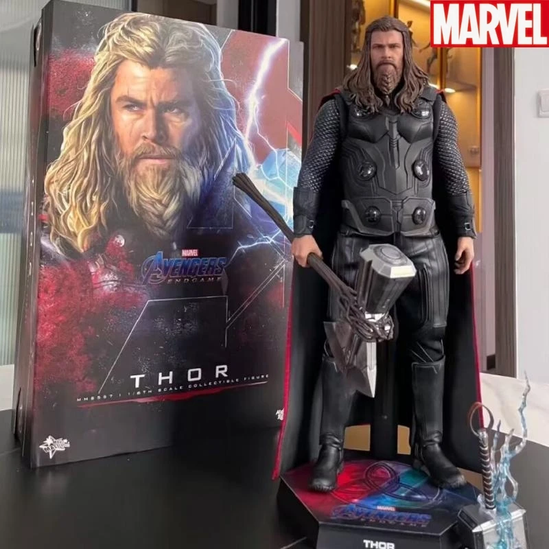 

Original Hot Toys Marvel Avengers: Endgame Avg4 Thor Odinson 8.0 1/6 Anime Action Figure Collection Model Toys Gifts