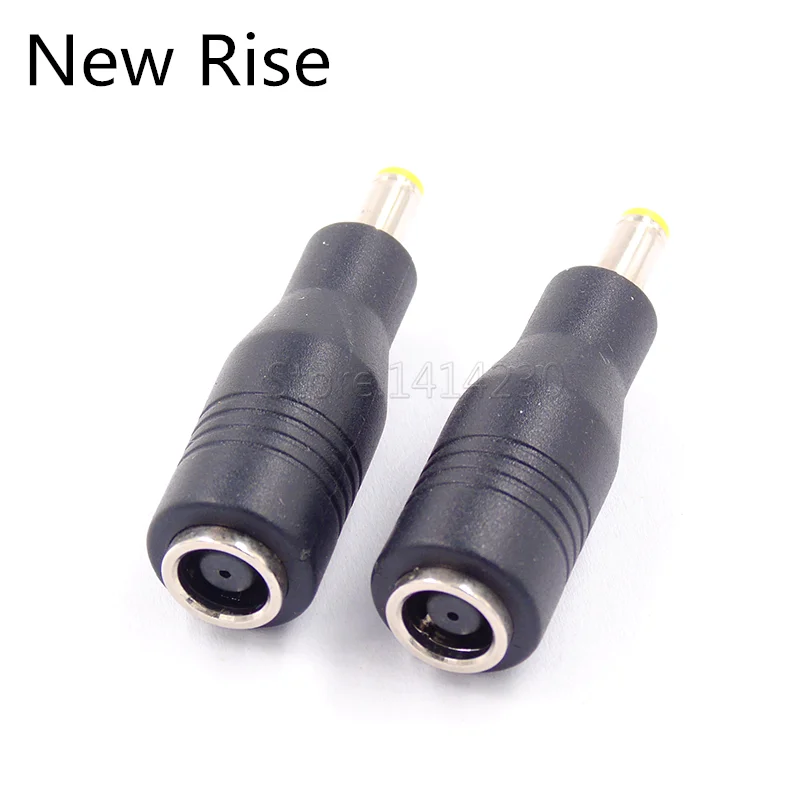 2PCS DC Power Adapter 7.4*5.0mm Female to 4.8*1.7mm Male Power Adapter Conversion Head for Laptop