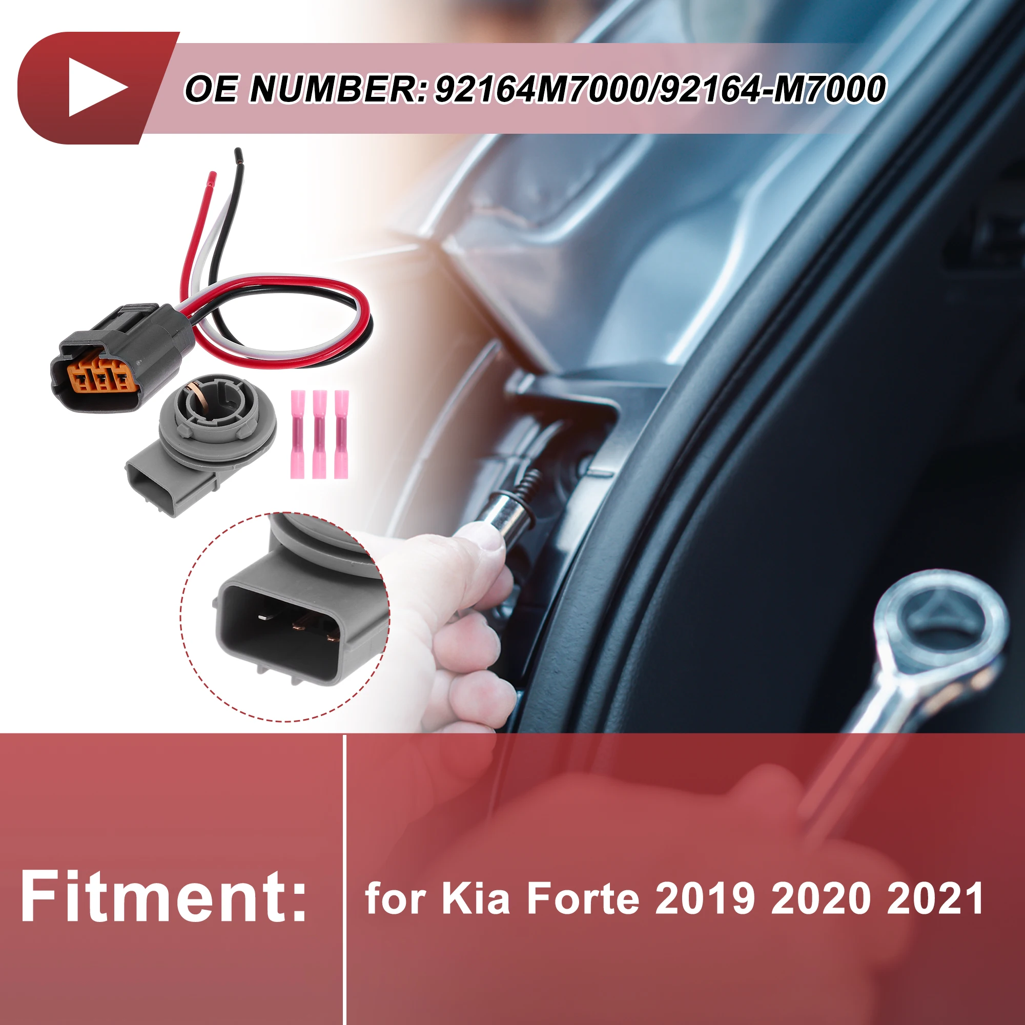 

X Autohaux Розетка указателя поворота для Kia Forte 19-21 No 92164M7000