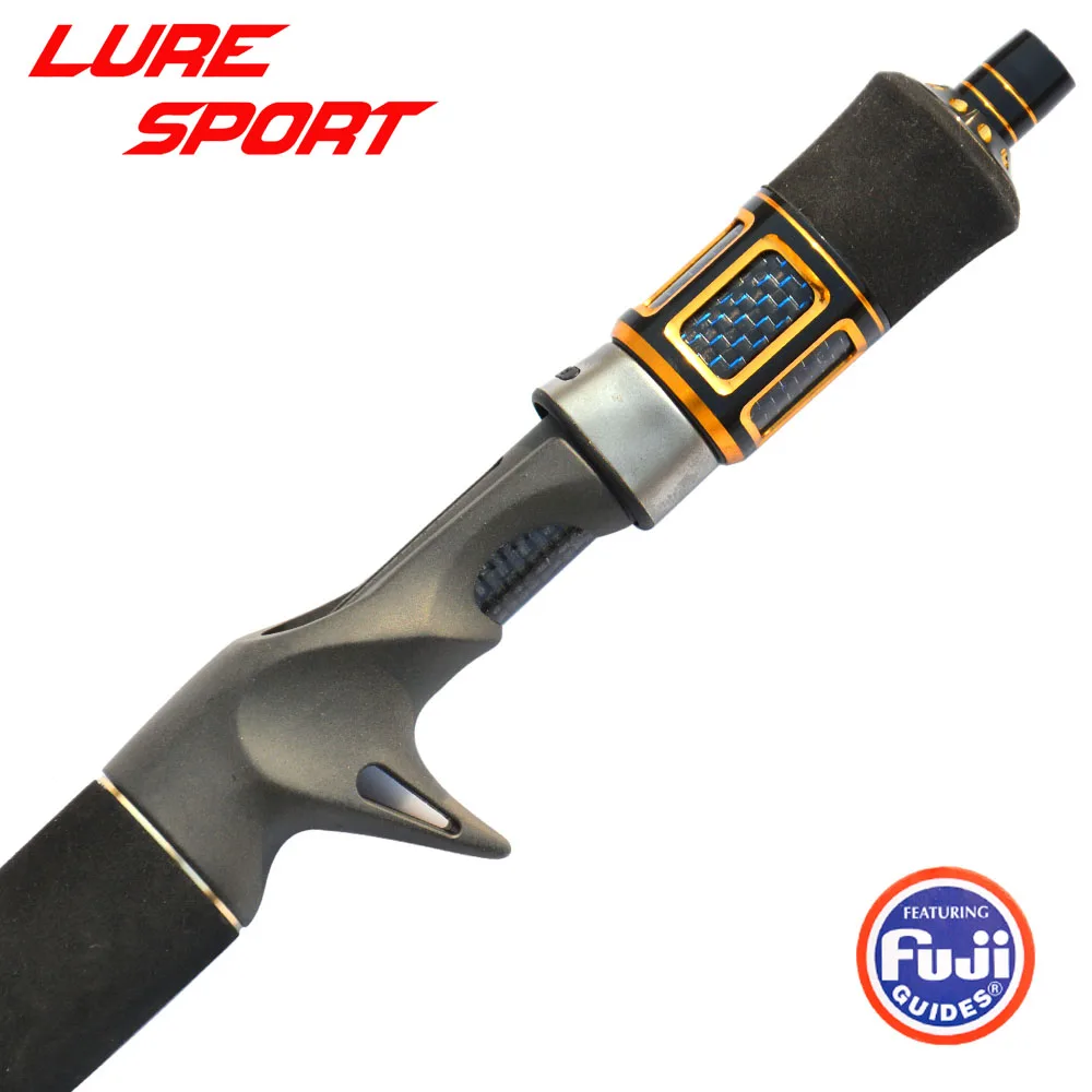 

LureSport FUJI ACS Reel Sea Gold Black Aluminum Butt EVA Grip Set CarbonTube Rod Building Component DIY Accessory