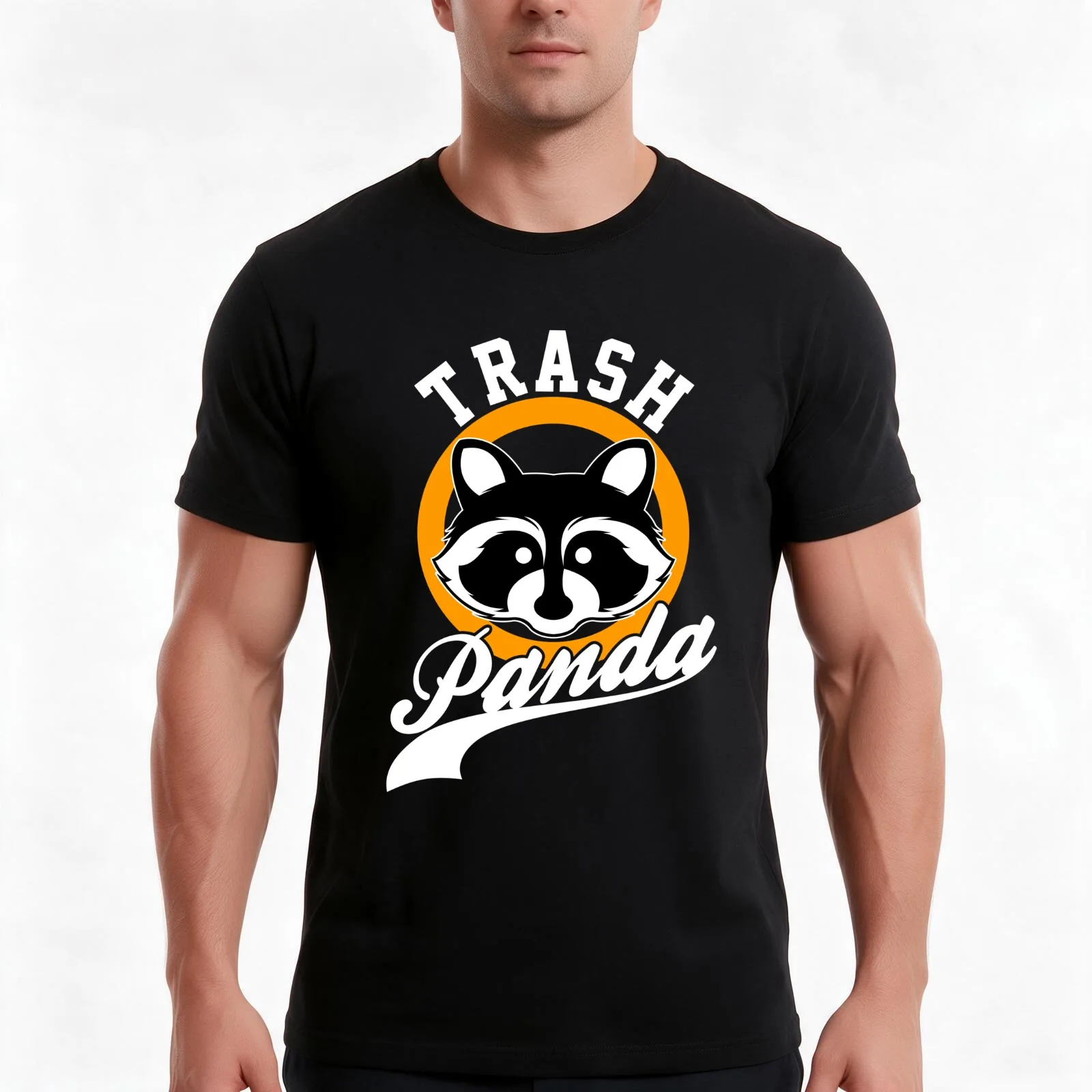 Cute Trash Panda Raccoon T Shirt, Save The Trash Panda Pandacoon Cute Panda Raccoon Lovers My Spirit Animal is a Raccoon T-Shirt