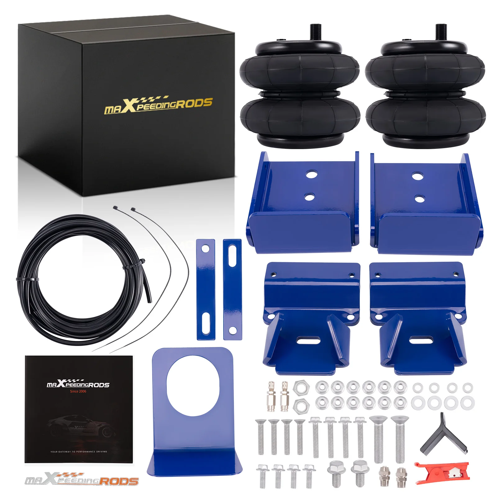 Tow Assist Air Spring Suspension Kit For Silverado 1500 High Country 4WD 2019-On	 Air Helper Spring Kit