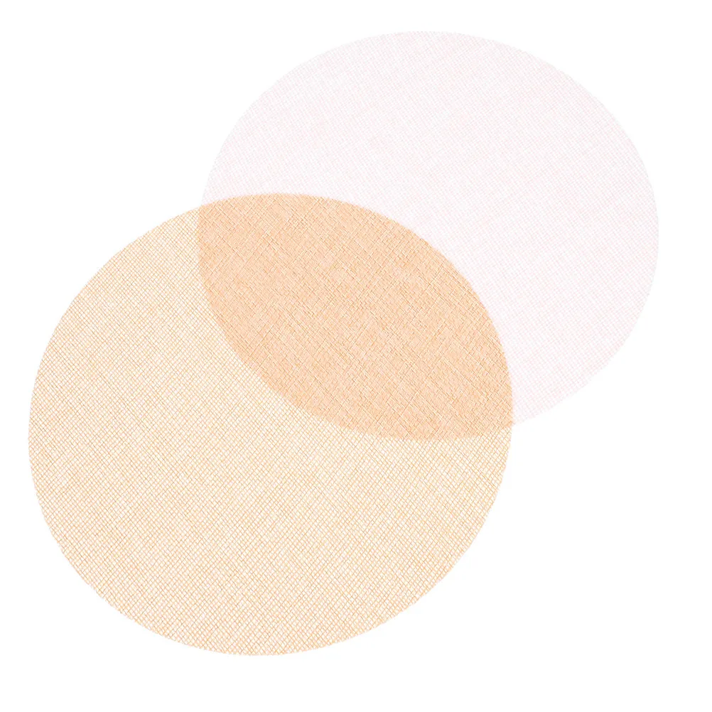 2Pcs Ceiling Lamp Shade Diffuser Heat Resistant Soft Light Lampshade Cover Anti-Dazzling Fabric Nursery Bedroom Light Filter