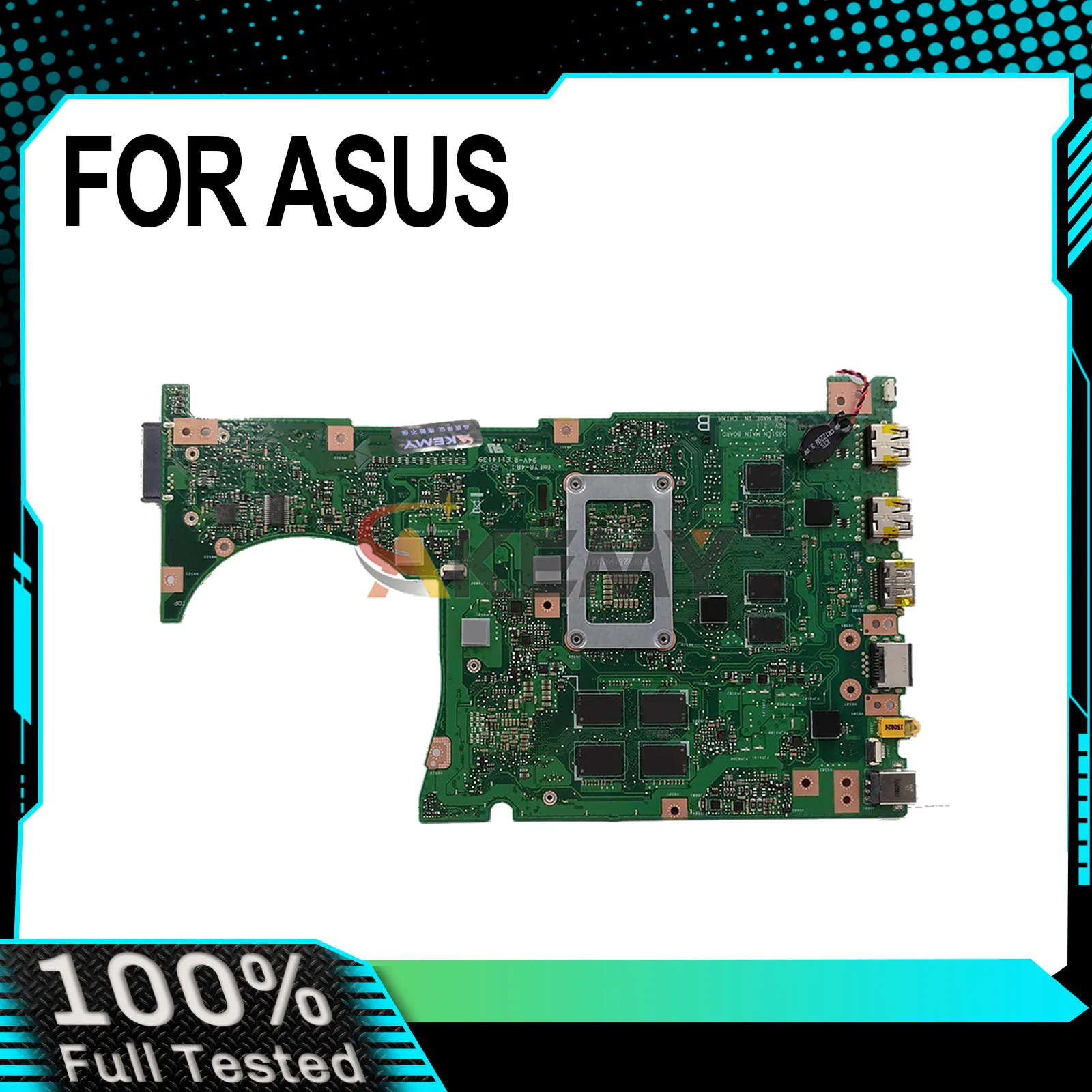 

For ASUS Vivobook Q551LB Q551L Q551 Laptop Motherboard I3-5010U I5-5200U I7-5500U 4GB RAM GT940M/V2G 100% Tested OK