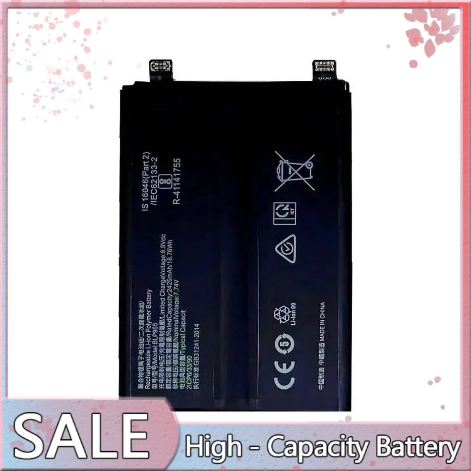 

2500Mah For Oppo Realme GT Neo 5 Reliable Power Mobile Phone Battery BLP985