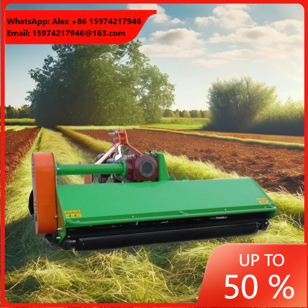 China Compact 30HP Tractor Side-Shift Perfect Verge Flail Mower For Sale