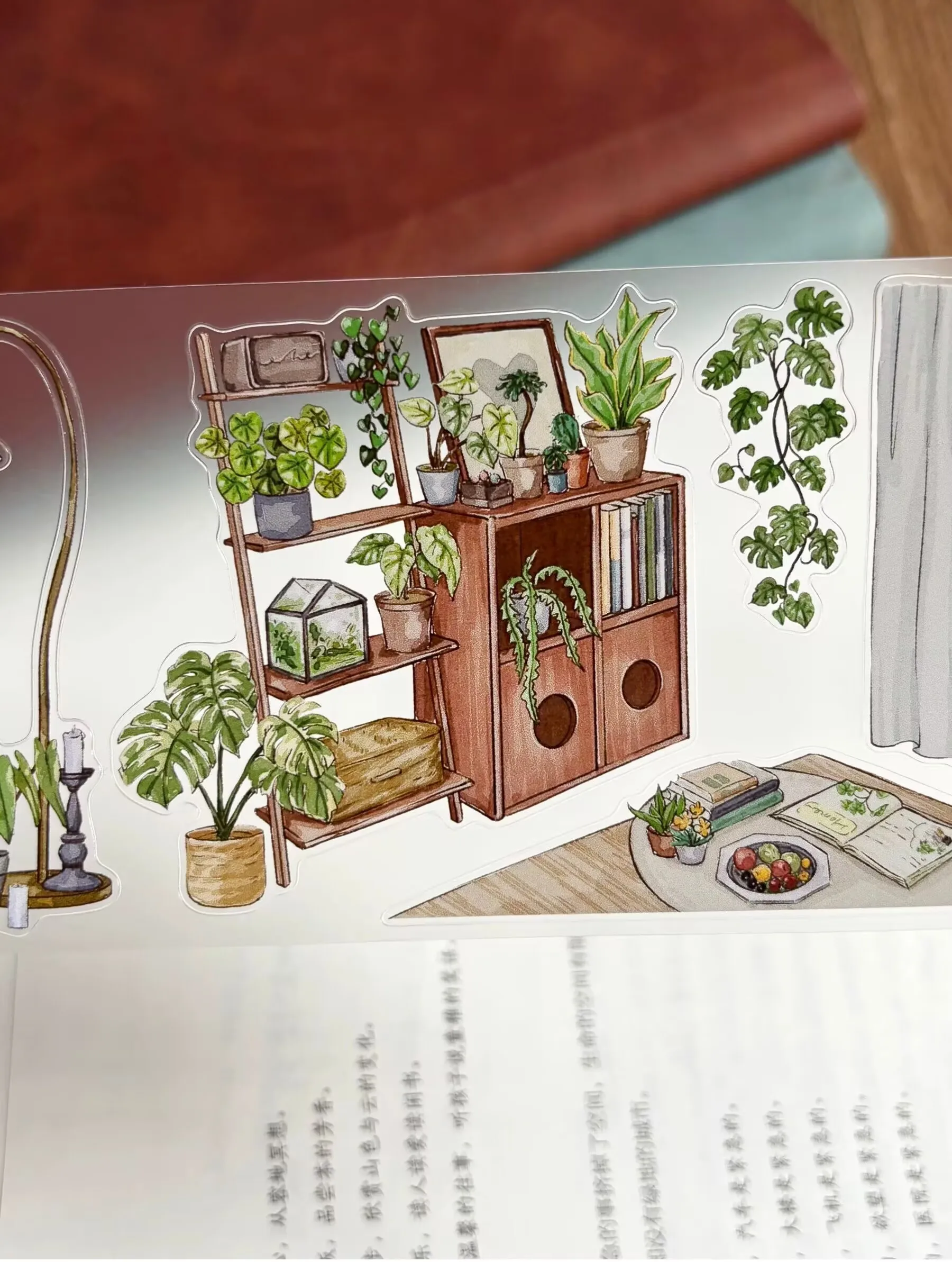 ZiYuanSu Studio Vintage My Forest House Washi Tape DIY بطاقة صنع خطة سكرابوكينغ ملصق مزخرفة