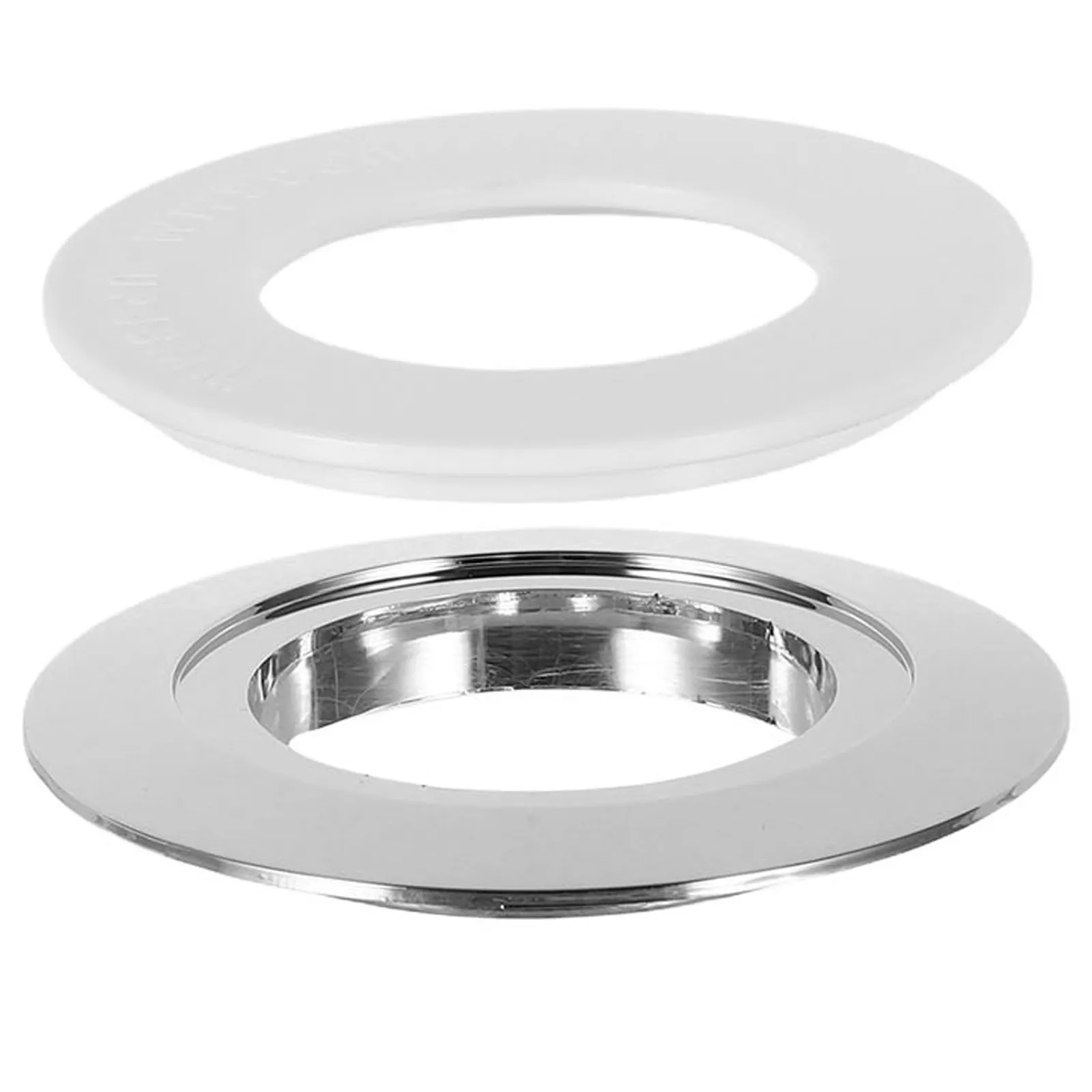 1Set Cistern Button Plate Dual Flush Converter Kit 38Mm Button Adapter for Toilet Tank Fits 48Mm 58Mm Holes Bathroom Flush