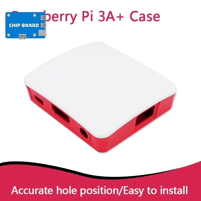 

RPI Official Case For Raspberry Pi 3 Model A+ Pi 3A+ Red & White Color Shell