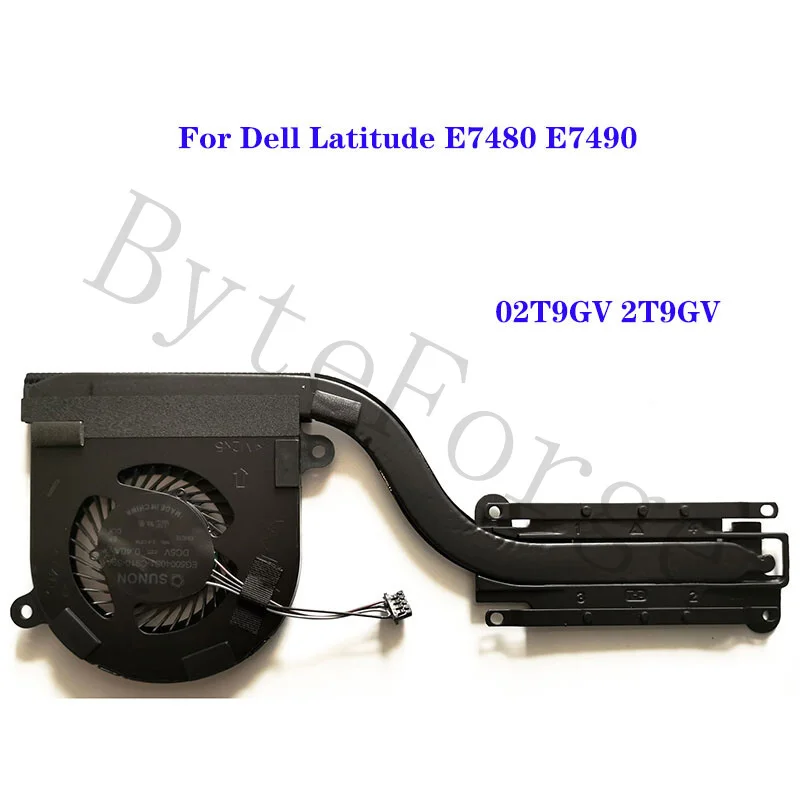 OEM Replacement  For Dell Latitude E7480 E7490 CPU radiator module fan 02T9GV