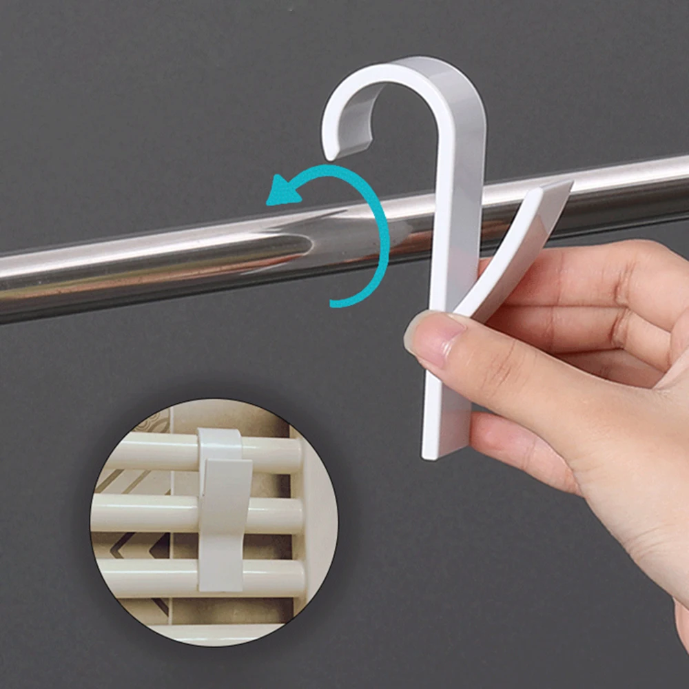 5PCS/10PCS Bathroom Heater Coat And Hat Hook Hook Bathroom Bathroom Horizontal Cylindrical Radiator Storage Hanging