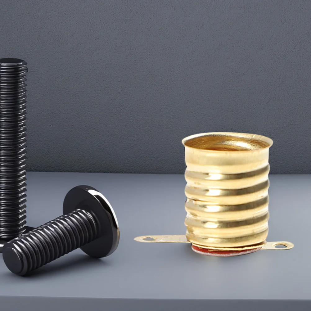 

30pcs Copper Lamp Holder Full Copper Socket Base For Mini Led Bulbs Small Light Fixture Lighting Accessories Led Socket