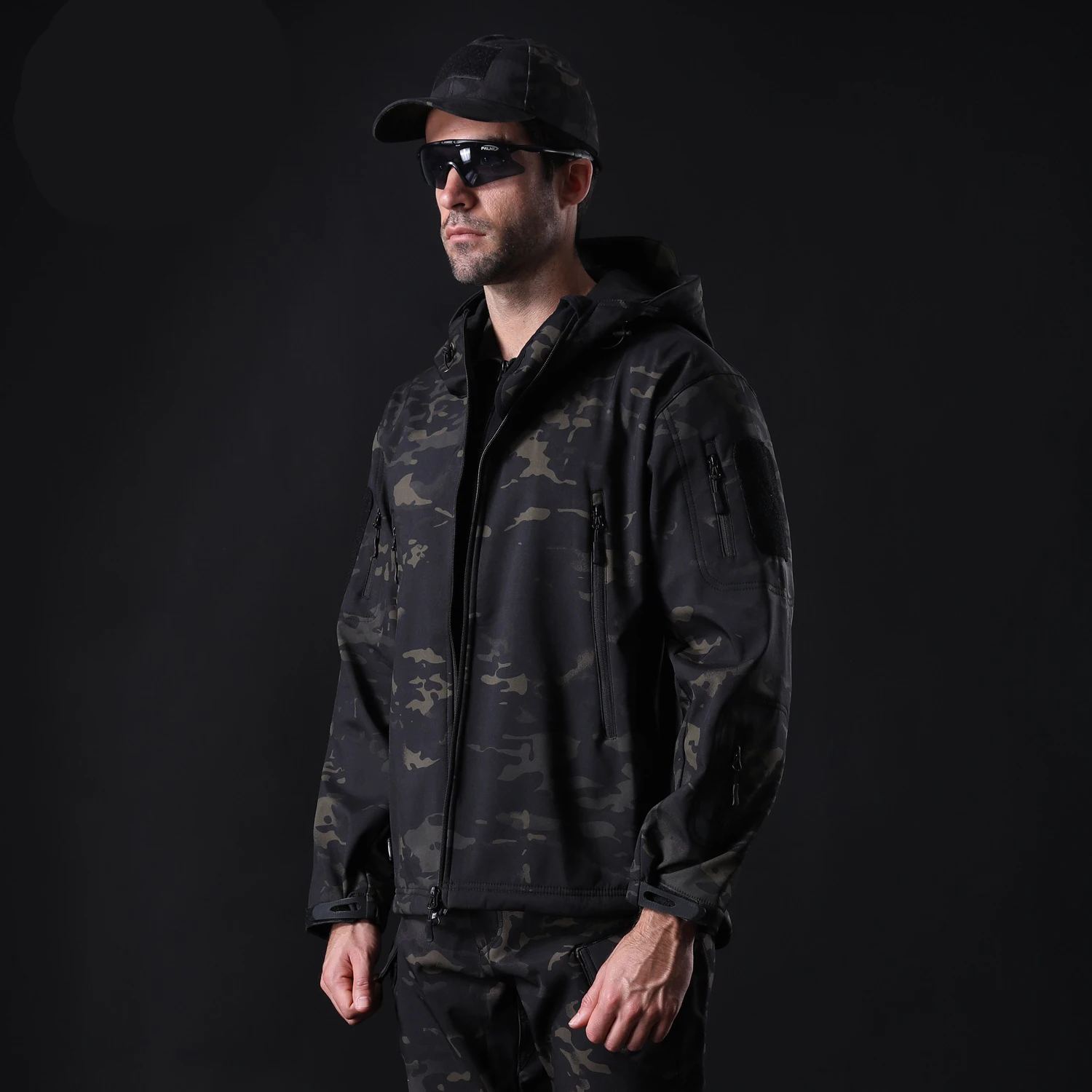 

Men's Winter Tactical Jacket Camouflage Jackets Uniform Outdoor Ski Fleece Windproof Hiking Air Force Heated CP Clothes