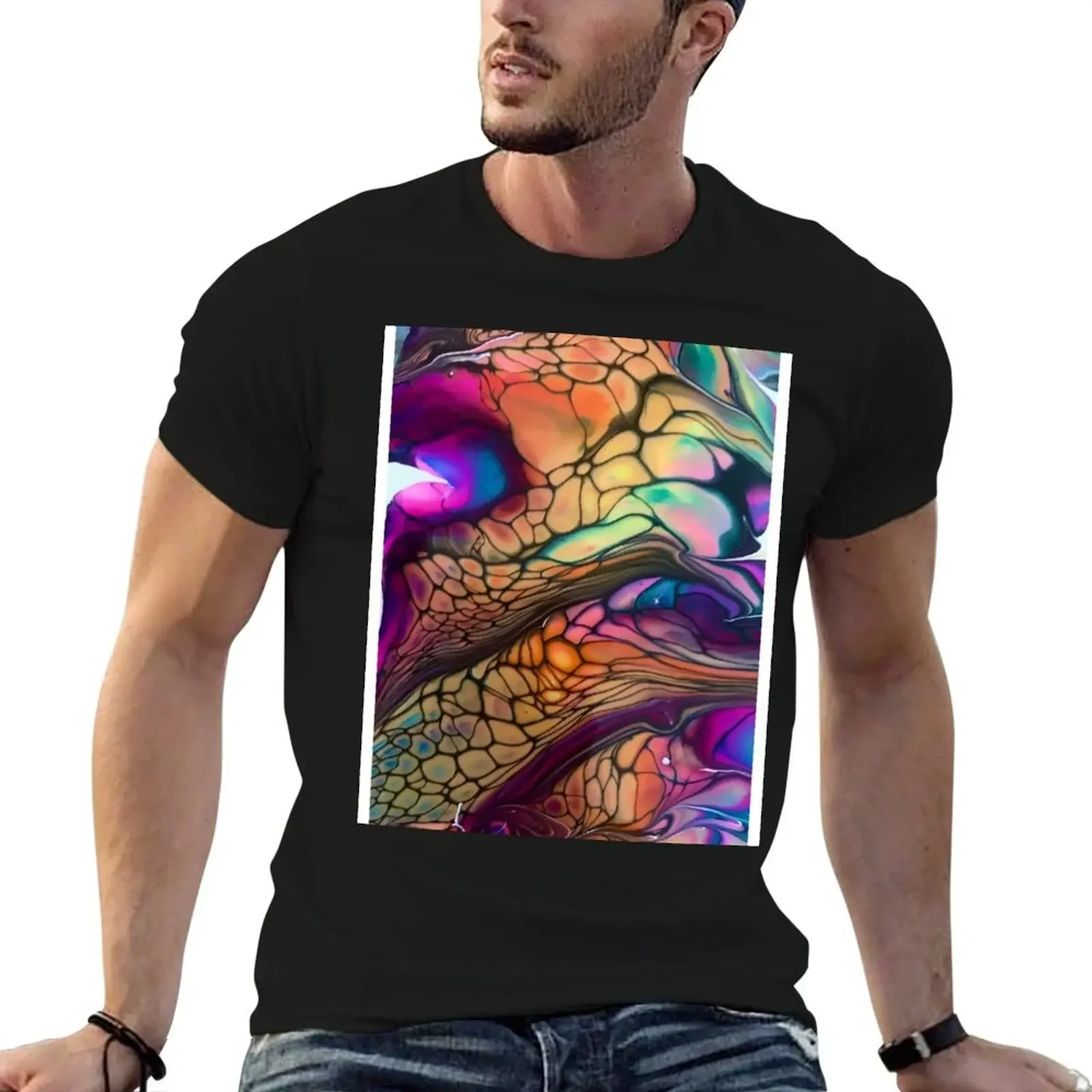 Floral Cells T-Shirt funny gifts anime figures t shirts for men pack