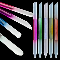 3/1Pcs Glass Cuticle Pusher Double Sided Crystal Glass Nail Files Manicure Pedicure Precision Filing Cuticle Remover