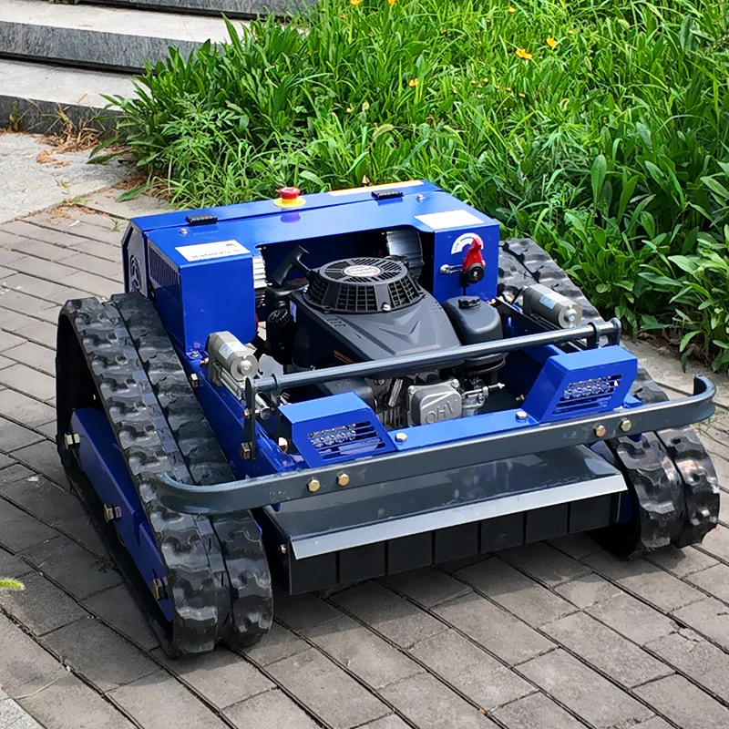 Customized New Small Remote-controlled Lawn Mowers Can Be Started with Electricity, and the Color Can Be