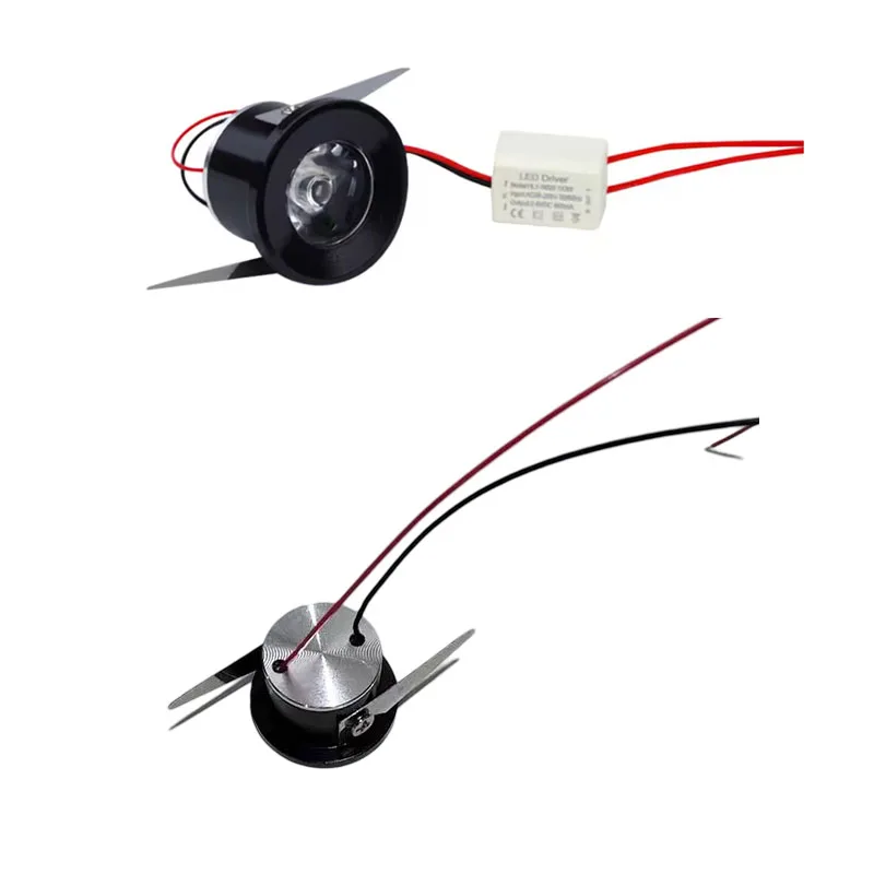 3W Led Cabinet Mini Spot Light 110V 220v Downlight 12v DC Jewelry Show Include Led Driver 4000K Ceiling Light Lamp