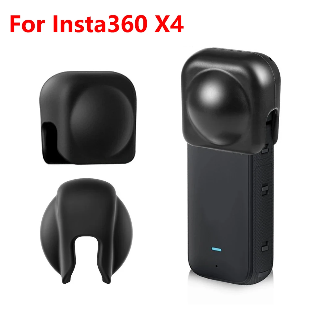 غطاء شاشة واقي لـ Insta360 One X4 ، كاميرا رياضية بانورامية ، غطاء سيليكون ، ملحقات العدسات