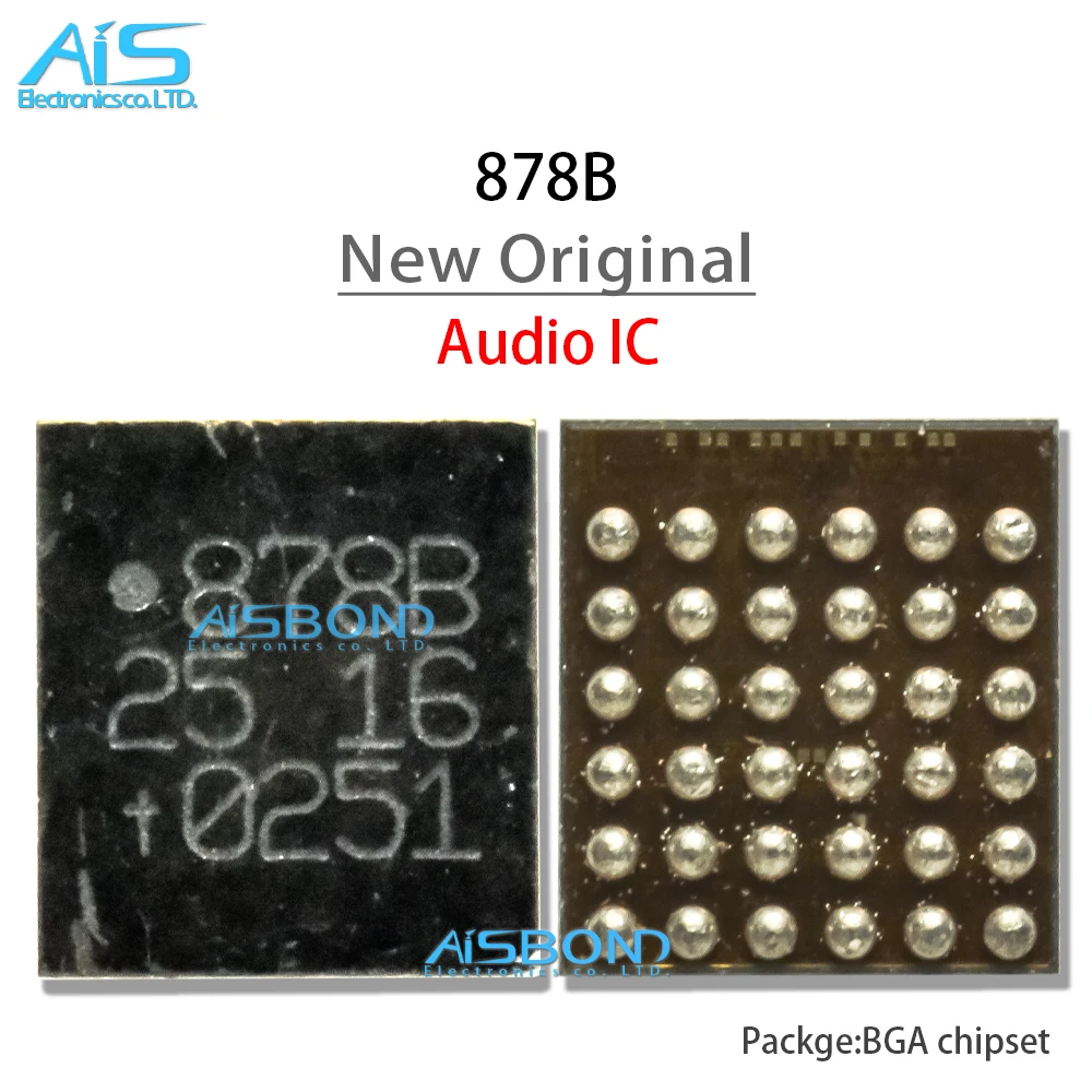 New Original 878B Audio code ring ic For Huawei Glory 50 Cellphone sound chip