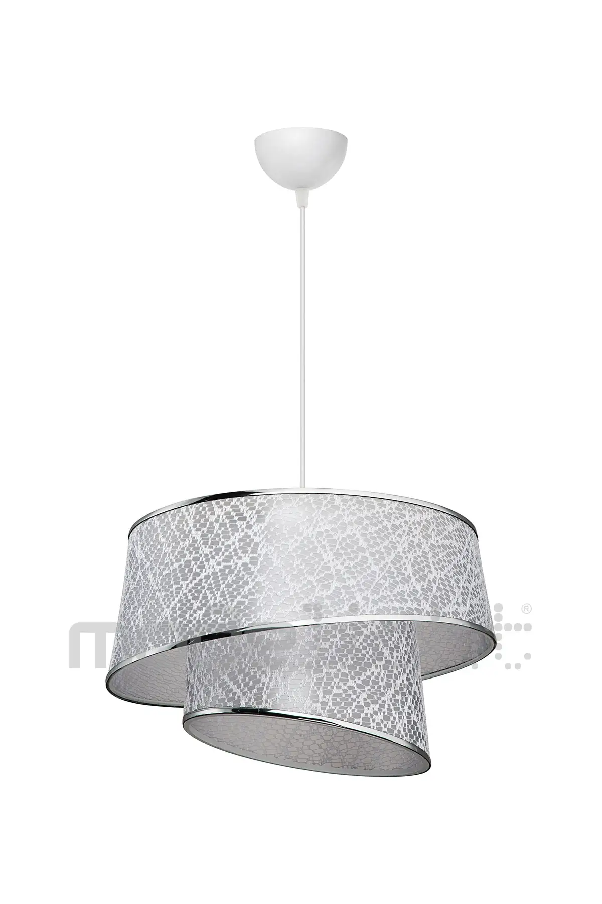 DOLBOVI Lima Sarkıt File gray chrome striped/living room-living room-dining room-kitchen-living room-dining room