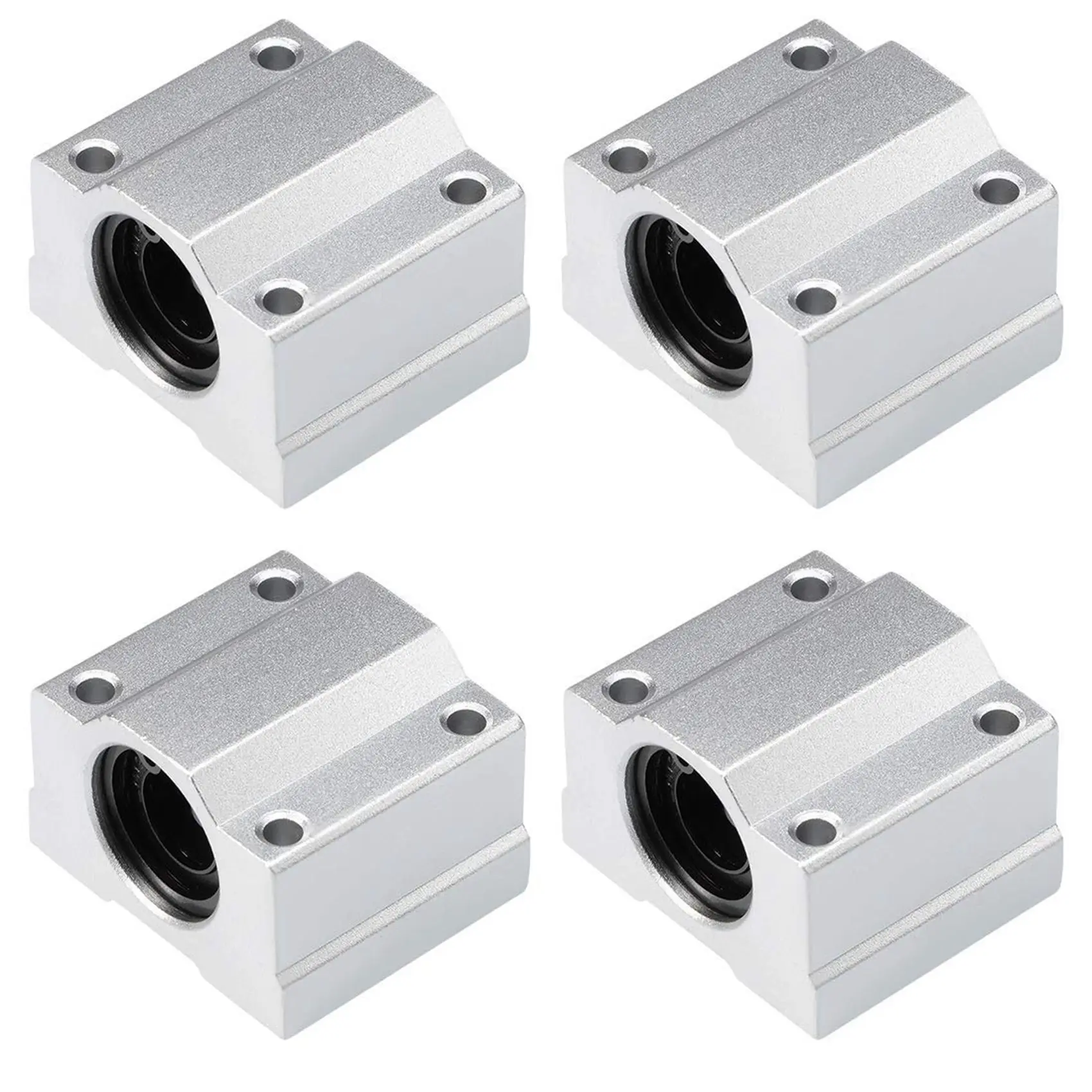 3D Printer Slide Block Linear Motion Bearing Ball SCS8UU 8mm Bushing for Anet A8 Prusa I3 4 Pcs