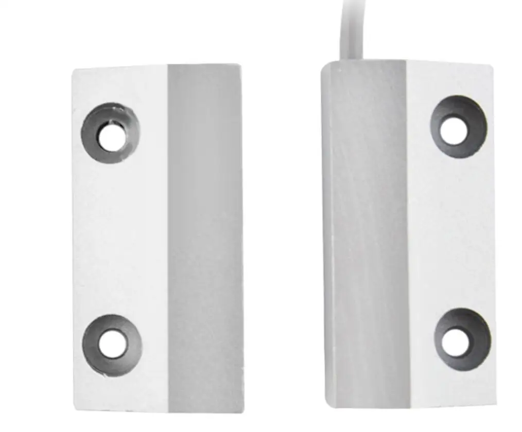 MC-56 wired iron door magnetic alarm door switch door and window alarm normally open normally closed door magnetic sensor