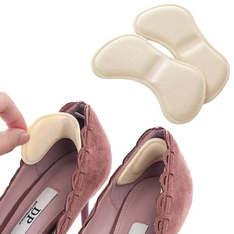 

Women Heel Insoles Pain Relief Cushion Anti-wear Adhesive Feet Care Pads Heel Sticker Heel Liner Grips Crash Insole Patch