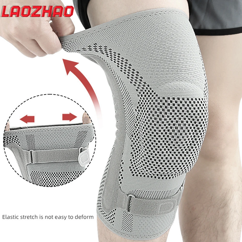 

1 шт. регулируемый наколенник надколенника с боковыми стабилизаторами и опорными ремнями - стабилизирующая поддержка для бега, баскетбола, мужчин и женщин