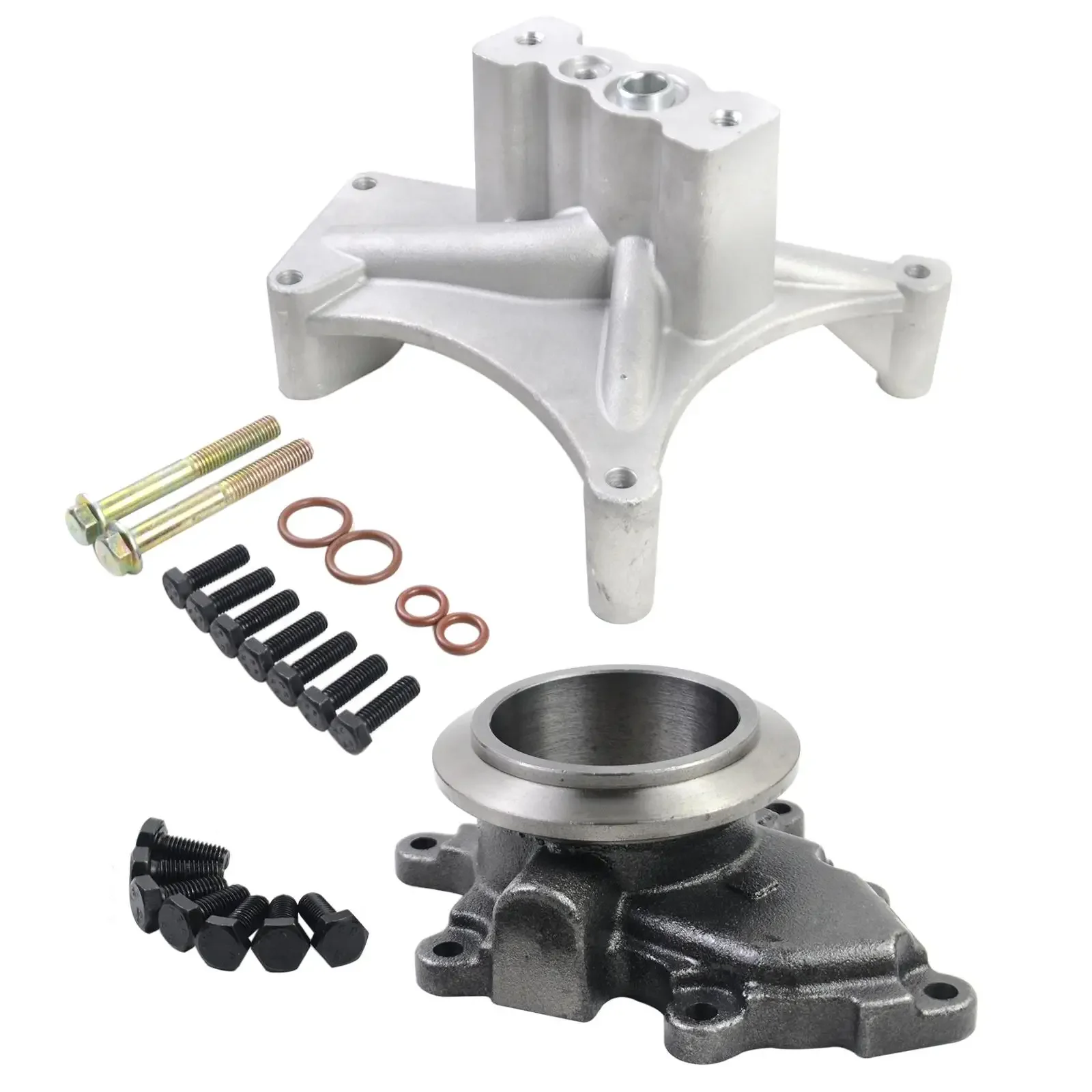 

AP03 For Ford Excursion F250 F350 F450 F550 Super Duty F Series Trucks 7.3L Turbo Pedestal+Bolts & Exhaust Housing