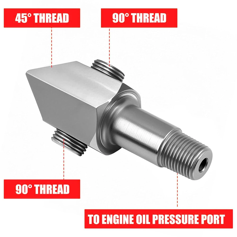 

1/8-27 NPT Oil Pressure Sensor Thread Adapter Electric Airless Spray Pump Replacement Parts For ProX21 ProX17 ProX19